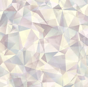 Abstract geometric pattern of pastel triangles in soft muted tones — Neutral Wallpaper