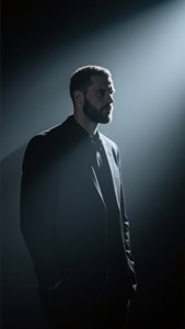Kevin Love in a dramatic noir style.