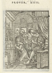 Non en de Dood by Hans Holbein (II), created 1524 - 1526, in paper; houtsnede. Download this artwork as a high-resolution wallpaper for desktop, tablet, or mobi — Hans Holbein (II) Wallpaper