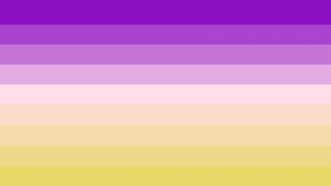 Horizontal color gradient from purple to yellow in soft stripes.