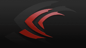 Logotipo ROG vermelho para jogos em fundo cinza escuro texturizado — Nvidia Papéis de Parede