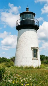 Il storico faro di Ocracoke Island sulle Outer Banks.