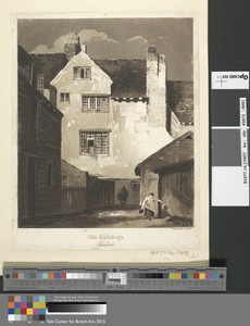 Old Buildings, Lambeth by Richard Gilson Reeve, in Aquatint. Download this artwork as a high-resolution wallpaper for desktop, tablet, or mobile. — Art Picture