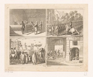 Openbare straffen by Daniel Nikolaus Chodowiecki, created 1770, in paper; etching. Download this artwork as a high-resolution wallpaper for desktop, tablet, or — Daniel Nikolaus Chodowiecki Wallpaper