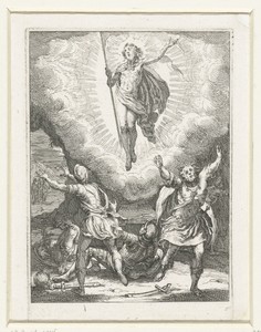 Opstanding by Jacques Callot, created 1621 - 1635, in paper; etching. Download this artwork as a high-resolution wallpaper for desktop, tablet, or mobile. — Jacques Callot Wallpaper