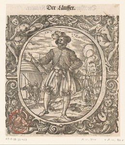 Ordonnans by Jost Amman, created 1573, in paper; houtsnede. Download this artwork as a high-resolution wallpaper for desktop, tablet, or mobile. — Jost Amman Wallpaper
