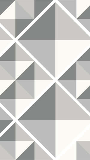 Geometric pattern of gray and white triangles for wallpaper. — White Aesthetic Picture