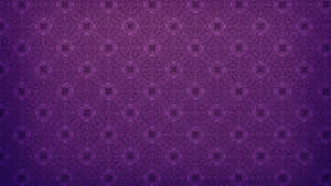 Purple geometric patterned wallpaper with repeating starburst motifs. — Purple Pastel Aesthetic Wallpaper