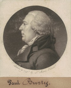 Paul Busti by Charles B. J. Févret de Saint-Mémin, created 1807, in mezzotint and engraving in black on wove paper mounted to brown wove paper. Download this ar — Art Picture