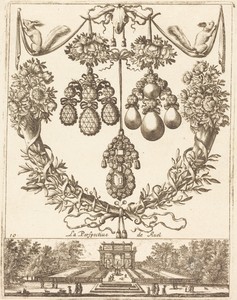 Perspective de Ruel by François Le Febvre, created probably 1665, in engraving. Download this artwork as a high-resolution wallpaper for desktop, tablet, or mob — François Le Febvre Wallpaper