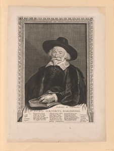 Peter Scriverius by Cornelis Visscher (II), created 1649, in Engraving on paper. Download this artwork as a high-resolution wallpaper for desktop, tablet, or mo — Cornelis Visscher (II) Wallpaper