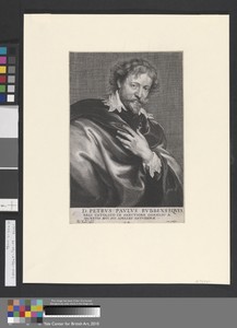 Petrus Paulus Rubbens by Paulus Pontius, in Engraving on medium, slightly textured, cream laid paper. Download this artwork as a high-resolution wallpaper for d — Paulus Pontius Wallpaper