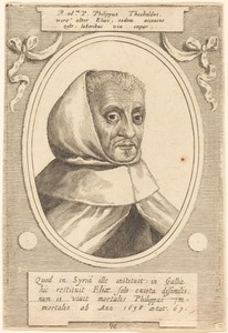 Philippe Thibaud by Claude Mellan, created 1638, in engraving on laid paper. Download this artwork as a high-resolution wallpaper for desktop, tablet, or mobile — Claude Mellan Wallpaper