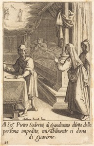 Pietro Soderini by Jacques Callot, created 1619, in engraving on laid paper. Download this artwork as a high-resolution wallpaper for desktop, tablet, or mobile — Art Picture