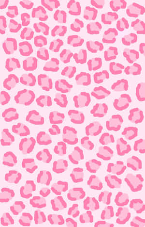 Papel de parede de estampa de leopardo rosa com manchas suaves de gradiente. — Leopard Papéis de Parede
