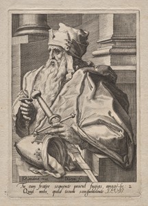 Plate 2: Levi by Jacob de Gheyn II, created c. 1589, in engraving. Download this artwork as a high-resolution wallpaper for desktop, tablet, or mobile.