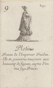 Pompeia Plotina by Stefano della Bella, created 1620 - 1664, in paper; etching. Download this artwork as a high-resolution wallpaper for desktop, tablet, or mob — Stefano della Bella Wallpaper