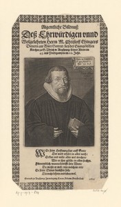 Portret van Christoph Ehinger by Lucas Kilian, created 1617, in paper; engraving. Download this artwork as a high-resolution wallpaper for desktop, tablet, or m — Lucas Kilian Wallpaper
