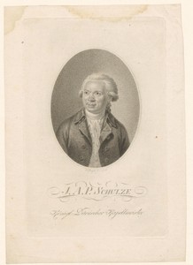 Portret van Johan Abraham Peter Schulz by Friedrich Jügel, created 1794, in paper; stippelwerk. Download this artwork as a high-resolution wallpaper for desktop — Friedrich Jügel Wallpaper