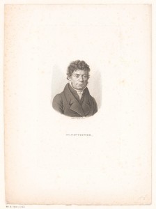 Portret van Nicolas Tripier by Charles Aimé Forestier, created c. 1821, in paper; roulette; stippelwerk; engraving. Download this artwork as a high-resolution w — Charles Aimé Forestier Wallpaper