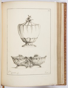 Pot à Sucre by Jacques Jean Pasquier, created 1748, in Etching on laid paper. Download this artwork as a high-resolution wallpaper for desktop, tablet, or mobil — Art Picture