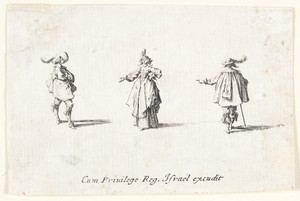 Print by Jacques Callot, created 1633–1634, in etching on paper. Download this artwork as a high-resolution wallpaper for desktop, tablet, or mobile. — Art Picture
