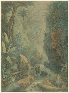 Print by George Baxter, created 1856, in Oil colors on paper. Download this artwork as a high-resolution wallpaper for desktop, tablet, or mobile. — Art Picture