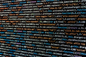 Livfulla neonfärgade kodströmmar kaskaderar över en mörk digital skärm med glödande syntaxmarkering. — Programmering bakgrund Bakgrundsbilder