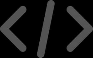 Gray code brackets on black background — Code Geass C.c. Wallpaper