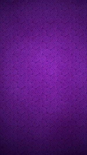 Purple gradient background with repeating spiral patterns. — Purple Phone Picture