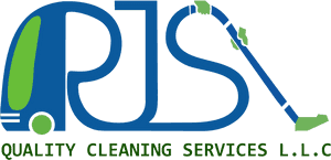 PJS Quality Cleaning Services L.L.C. logo shaped like a vacuum cleaner. — Cleaning Services PNG
