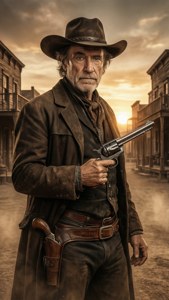 Sam Raimi al estilo pistolero del oeste de The Quick and the Dead