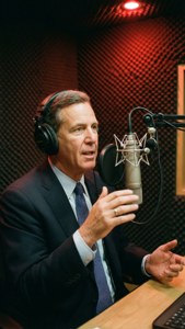 James Comey bliver interviewet i et radioprogram.