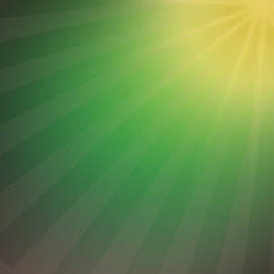 Sunburst rays shine through a green gradient background with diagonal stripes. — Cool Pattern Wallpaper
