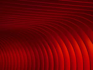 Red curved lines create a tunnel-like abstract pattern with glowing highlights. — Plain Red Wallpaper