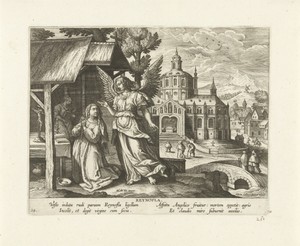 Reynofla by Adriaen Collaert, created 1570 - 1618, in paper; engraving. Download this artwork as a high-resolution wallpaper for desktop, tablet, or mobile. — Travel Background