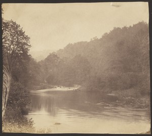 [Riverscape] by Roger Fenton, created about 1856–1860. Download this artwork as a high-resolution wallpaper for desktop, tablet, or mobile. — Roger Fenton Wallpaper
