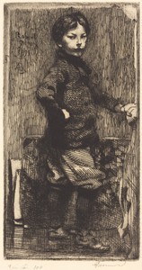 Robert Besnard by Albert Besnard, created 1891, in etching on Van Gelder laid paper. Download this artwork as a high-resolution wallpaper for desktop, tablet, o — Albert Besnard Wallpaper