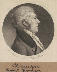 Robert Heysham by Charles B. J. Févret de Saint-Mémin, created 1802, in mezzotint and engraving in black on wove paper mounted to brown wove paper. Download thi — Art Wallpaper