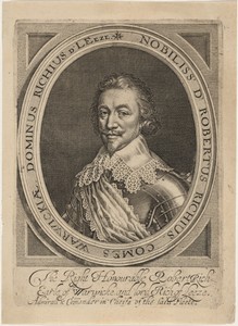 Robert Rich by Robert van Voerst, in engraving. Download this artwork as a high-resolution wallpaper for desktop, tablet, or mobile. — Robert van Voerst Wallpaper