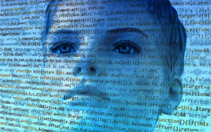 Preview wallpaper robot, code, computer code, programming, artificial intelligence