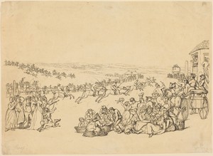 Running by John Bluck, active 1791-1831, in etching. Download this artwork as a high-resolution wallpaper for desktop, tablet, or mobile. — John Bluck, active 1791-1831 Wallpaper