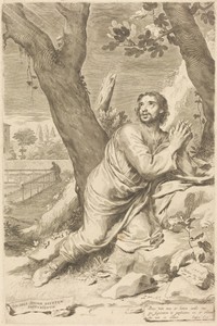Saint Augustine by Claude Mellan, created 1660, in engraving. Download this artwork as a high-resolution wallpaper for desktop, tablet, or mobile. — Art Picture