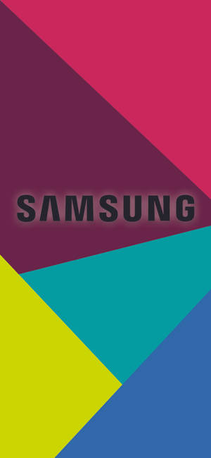 Samsung-logotyp på färgglad geometrisk bakgrund — Samsung Mobile Bilder