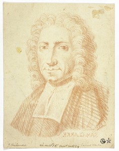 Samuel Clarke by Joseph Highmore, created n.d., in Red chalk transfer, on cream laid paper, laid down on cream laid paper. Download this artwork as a high-resol — Joseph Highmore Wallpaper
