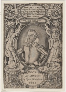 Samuel David by Thomas Cockson, created 1609, in engraving. Download this artwork as a high-resolution wallpaper for desktop, tablet, or mobile. — Thomas Cockson Wallpaper