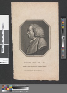 Samuel Johnson by Samuel Freeman, in Line engravng and stipple engraving. Download this artwork as a high-resolution wallpaper for desktop, tablet, or mobile. — Samuel Freeman Wallpaper