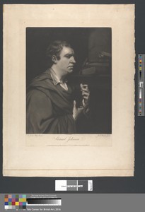 Samuel Johnson by James Watson, in Mezzotint. Download this artwork as a high-resolution wallpaper for desktop, tablet, or mobile. — Art Picture