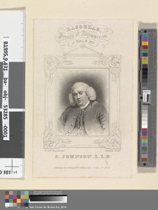 Samuel Johnson by Samuel Freeman, in Engraving. Download this artwork as a high-resolution wallpaper for desktop, tablet, or mobile. — Samuel Freeman Wallpaper