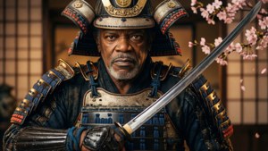 Samuel L. Jackson en tant que féroce guerrier samouraï.